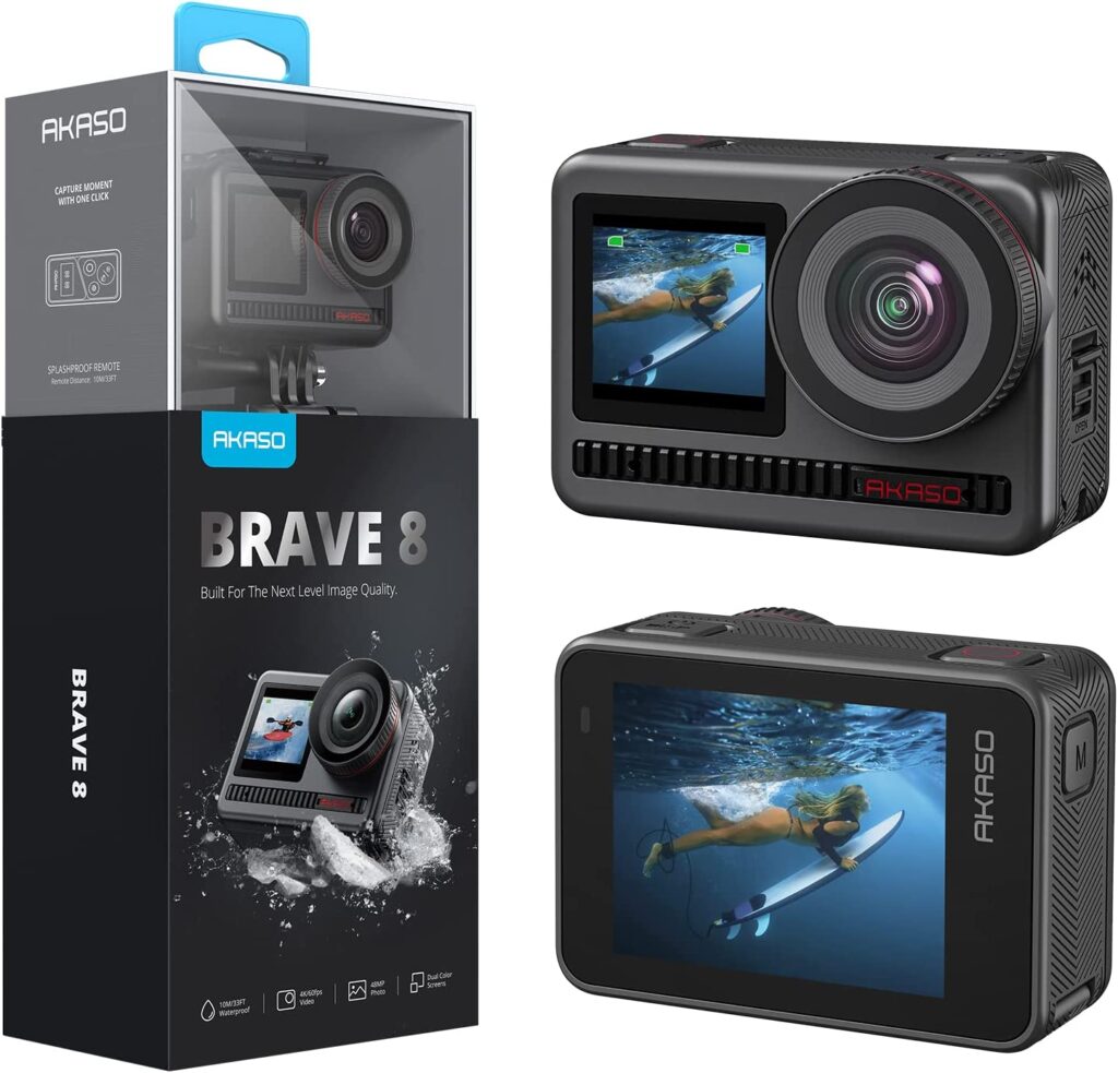 AKASO Brave 8 4K60FPS Action Camera