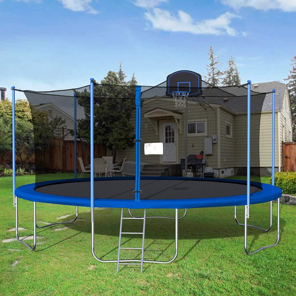 UBGO 8FT/12FT/14FT/15FT/16FT Trampoline for Kids Adult